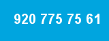 920 775 75 61 920 775 75 61